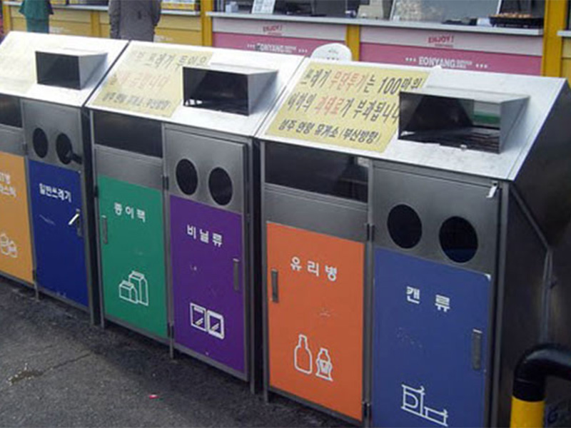 تفکیک زباله از مبدا در کره‌ی جنوبی